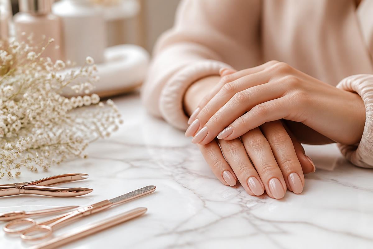 Professional manicure and nail care at Amor Nails & Spa in Austin, TX